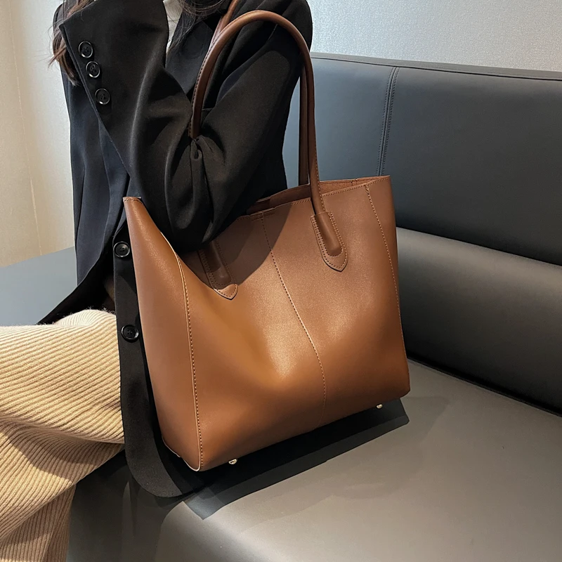 Luxury Brand Tote Bags for Office Women 2023 Trend Shoulder Side Bag Vintage Ladies High Capacity Handbags and Purses Ladies