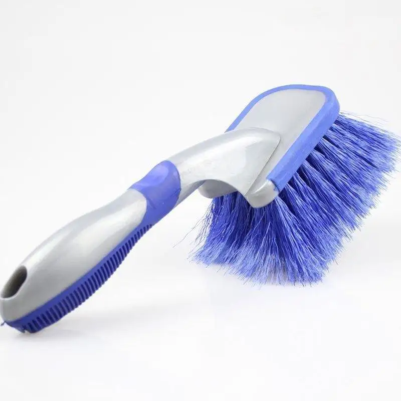 

Car Wheel Soft Brush Tire Cleaner Washing Tools Blue For Auto Detailing Motorcycle Cleaning Tools