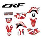 Для Honda CRF250 CRF250R 2018 2019 2020 2021 наборы графических наклеек для Honda CRF450 CRF 450R CRF450R 2017 2018 2019 2020