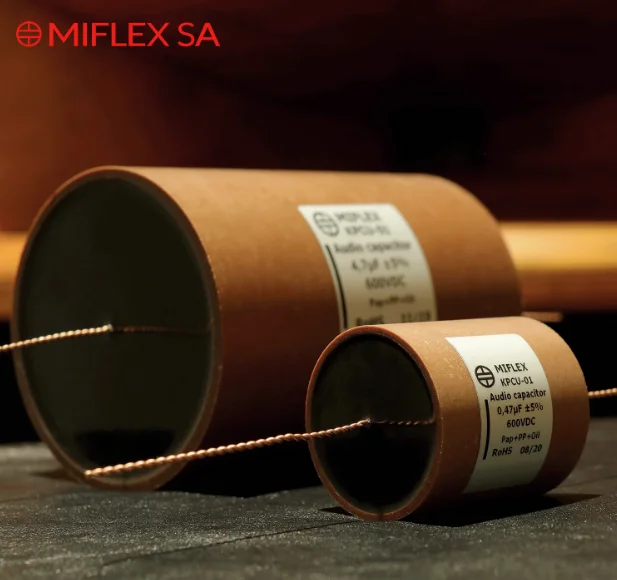 MIFLEX медный фольги масляный конденсатор для бумажной трубки KPCU-01 KPCU-03 250 В 630