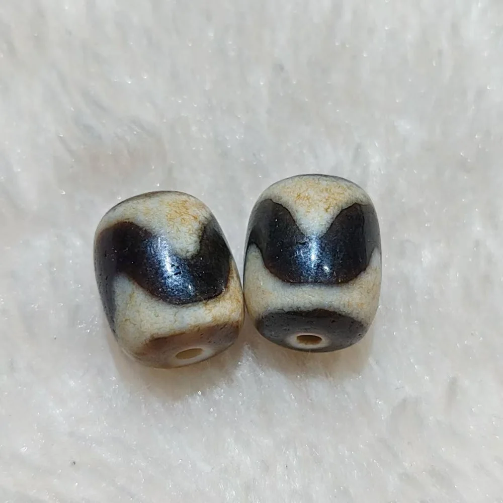 1 шт. Тайваньские зубы желтый старый материал зуб тигра агат ожерелье Тианьчжу