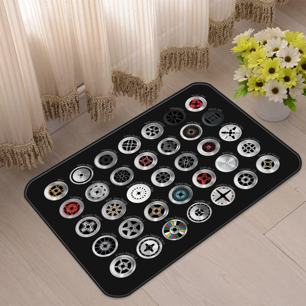 Дверной Коврик Enkeis Современный Стиль Замшевый Напольный Ковер