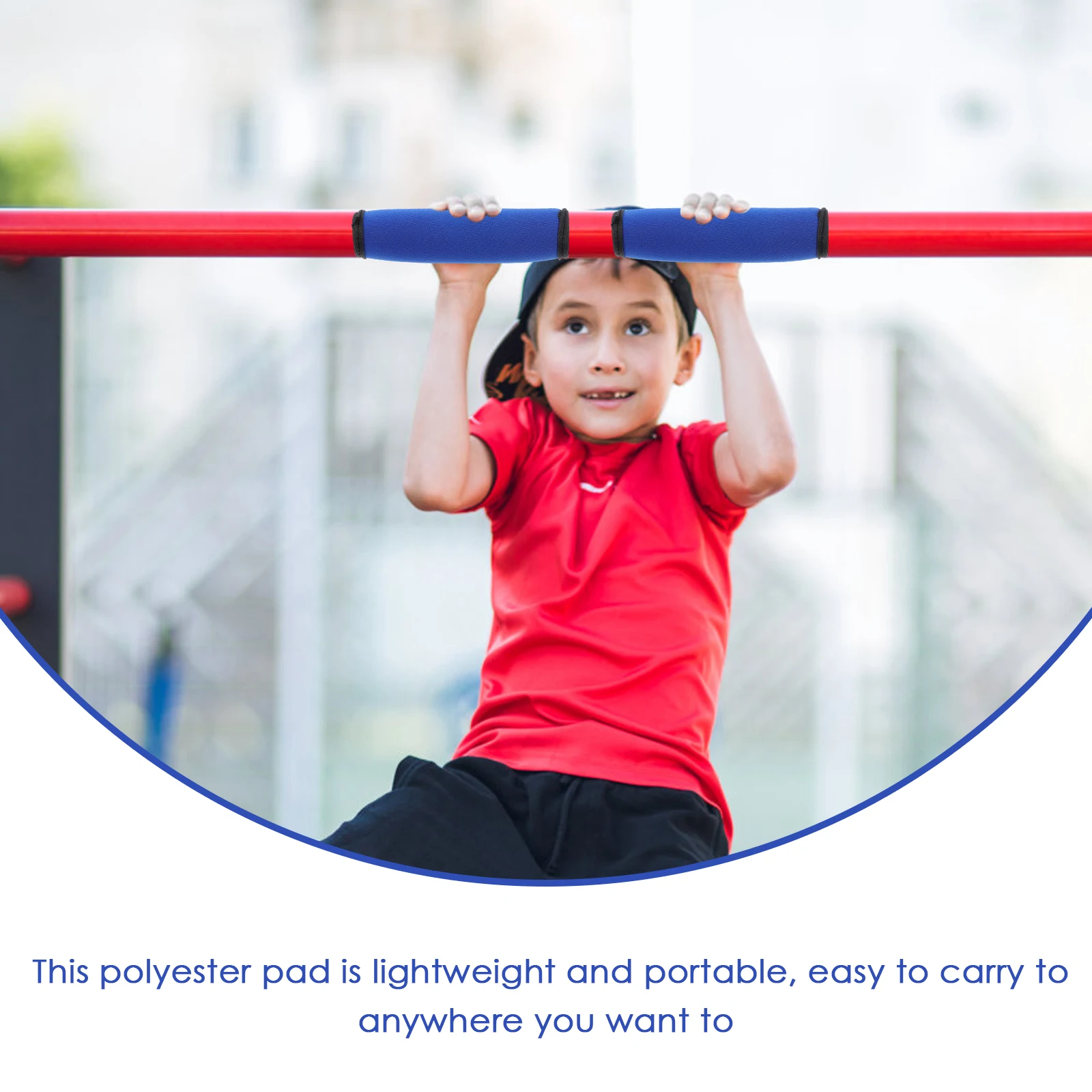 2 шт. коврик для штанги полиэстер горизонтальный чехол противоскользящая защита