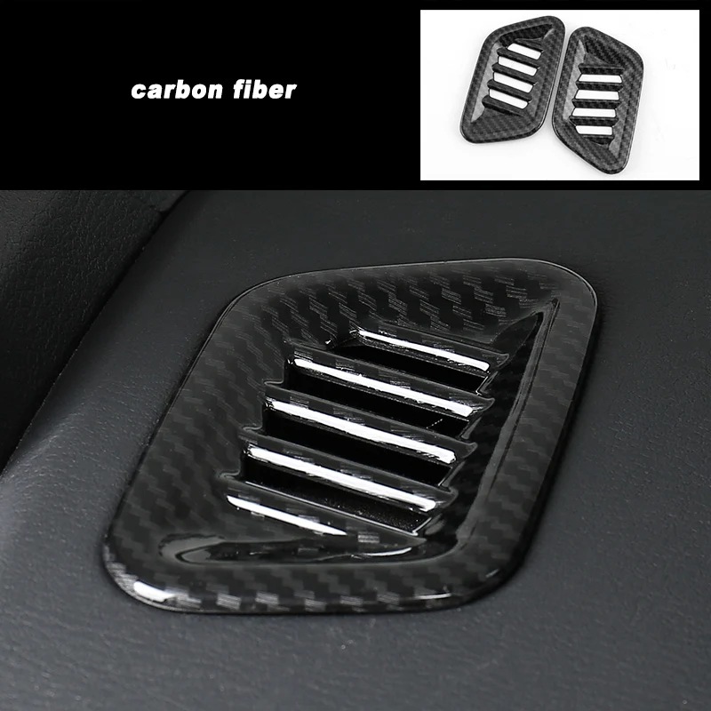 

carbon fiber Car Dashboard Air Vent Outlet Trims for Nissan Teana Altima 2019 2020 2021 Accessories Auto Styling 2022 2023