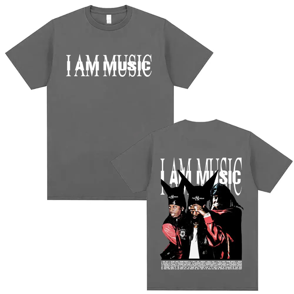 Фото Playboi Carti I Am Music Album 2025 Tour футболка Opium Rolling Loud Live футболки мужские готические уличные готические футболки унисекс №2
