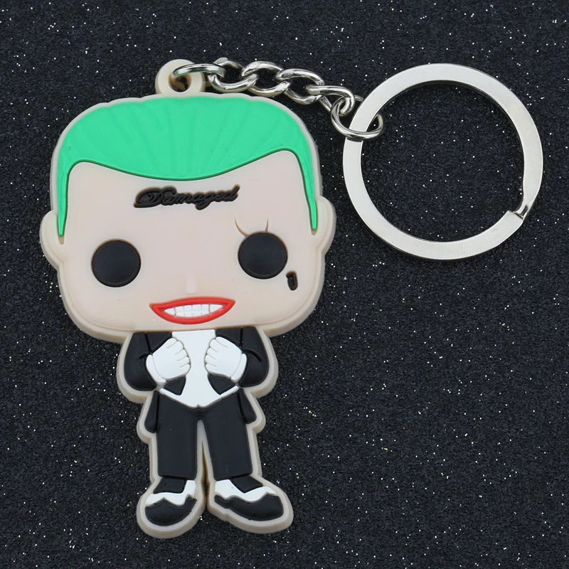 Брелок для ключей Квадрокоптер Джаред Лето Джокер Марго Робби Квинс Уилл Смит