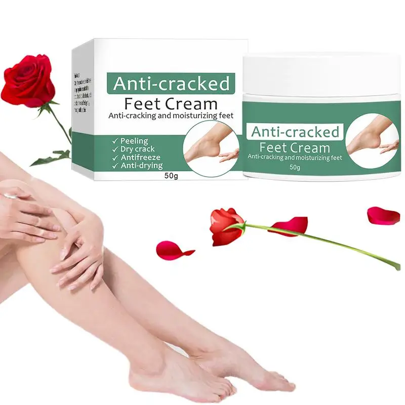 

Cracked Heel Balm Foot Cream For Rough Dry & Cracked Chapped Hand Feet Heel Skin Care Cream Foot Moisturizer