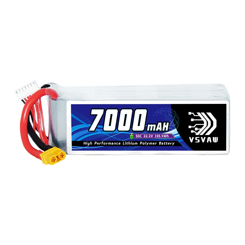 Литиевая батарея VSVAW 7000 мАч 6S 22 2 В 50C/100C Lipo