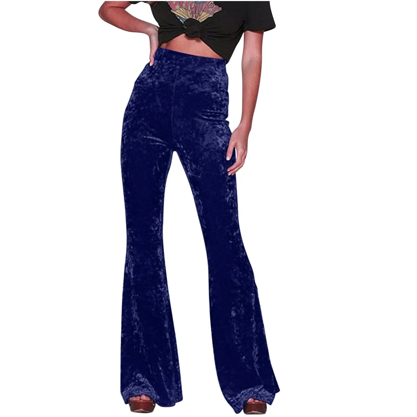 Брюки-клеш женские