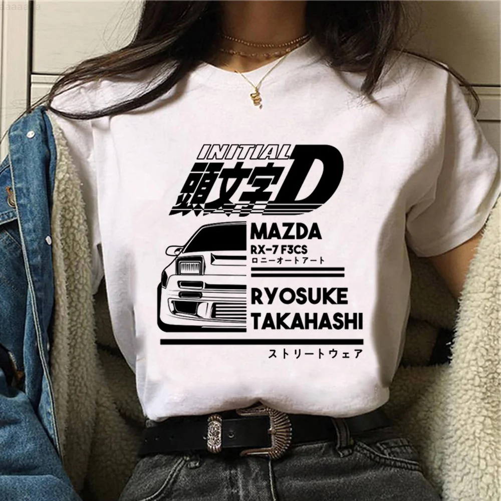

Женская футболка Ae86 Y2K, дизайнерская одежда для девушек