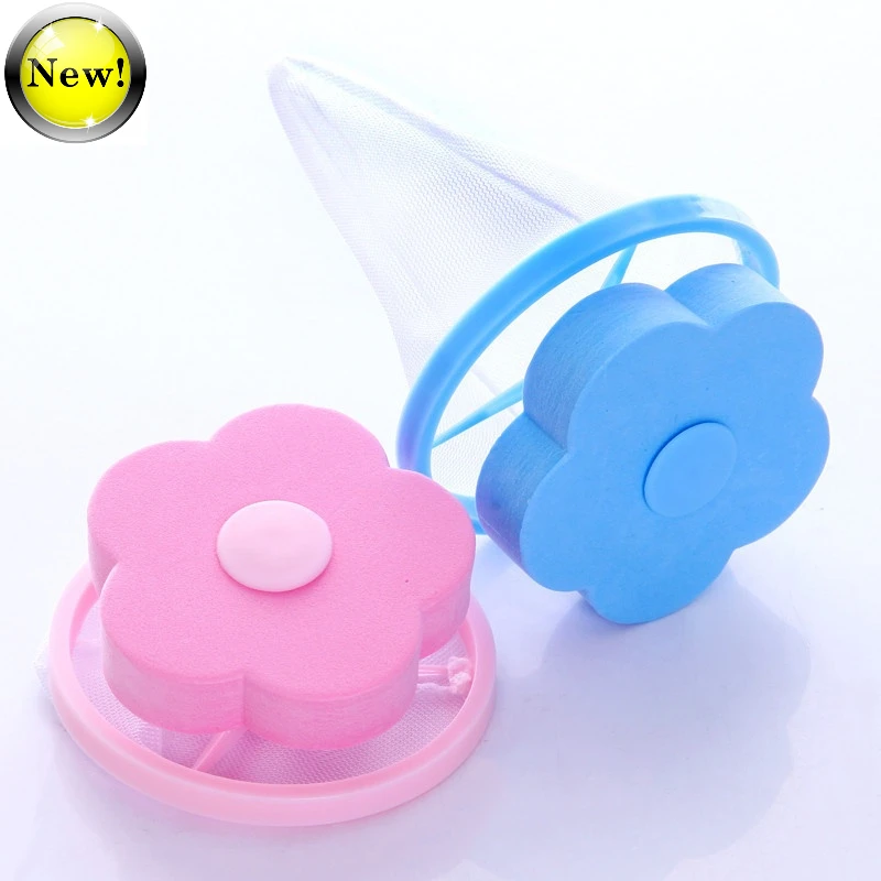 

NEW2022 Reusable Hair Lint Catcher Filter For Washing Machine Floating Animal Pet Hair Wash Ball Laundry Lint Removal Cleaning M