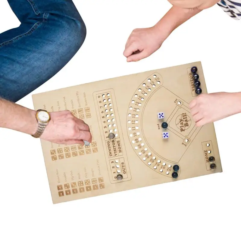 Бейсбольные игральные кости для настольных игр домашние портативные китайские