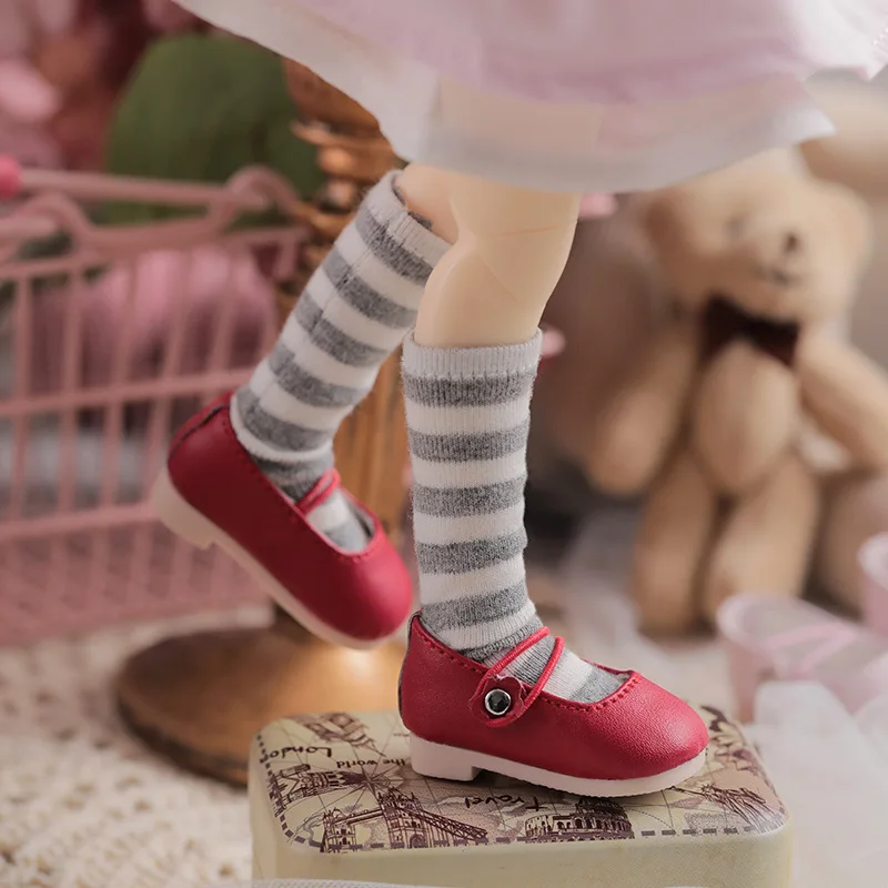 Фото JS-02 4,4*2,1 см YOSD кукольная обувь, обувь из искусственной кожи, подходит для 1/6 BJD, ботинки, модные женские аксессуары для кукол принцессы №5