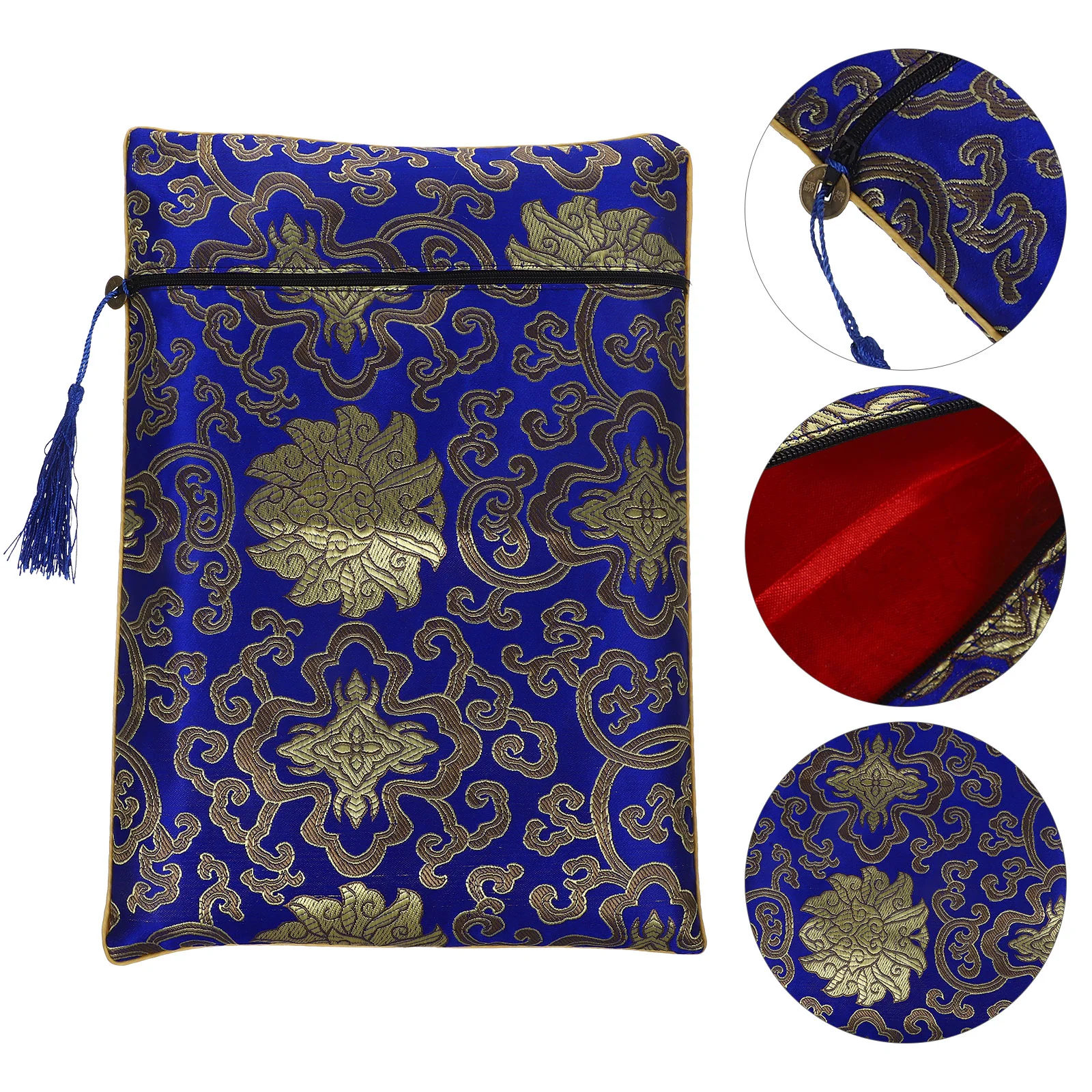 Сумка на молнии для хранения книг декоративных канцелярских принадлежностей