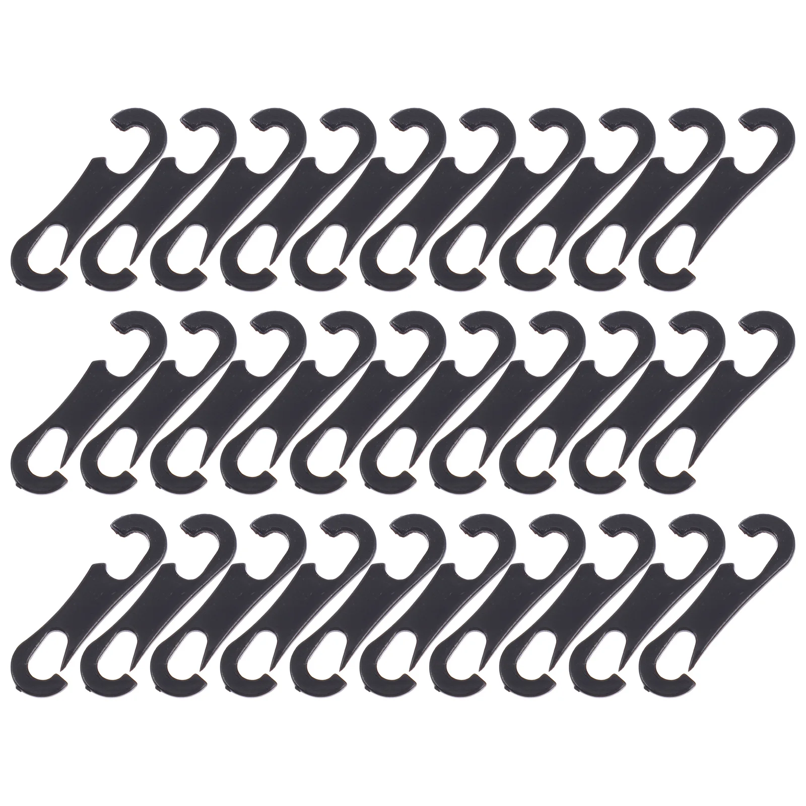

200Pcs Car Seat Cushion Hooks Car Seat Cover Fix Hook Durable Car Supplies