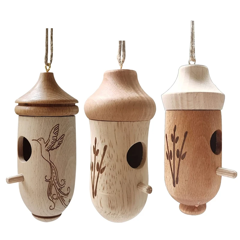 

3 шт./упаковка, подвесные домики для птиц
