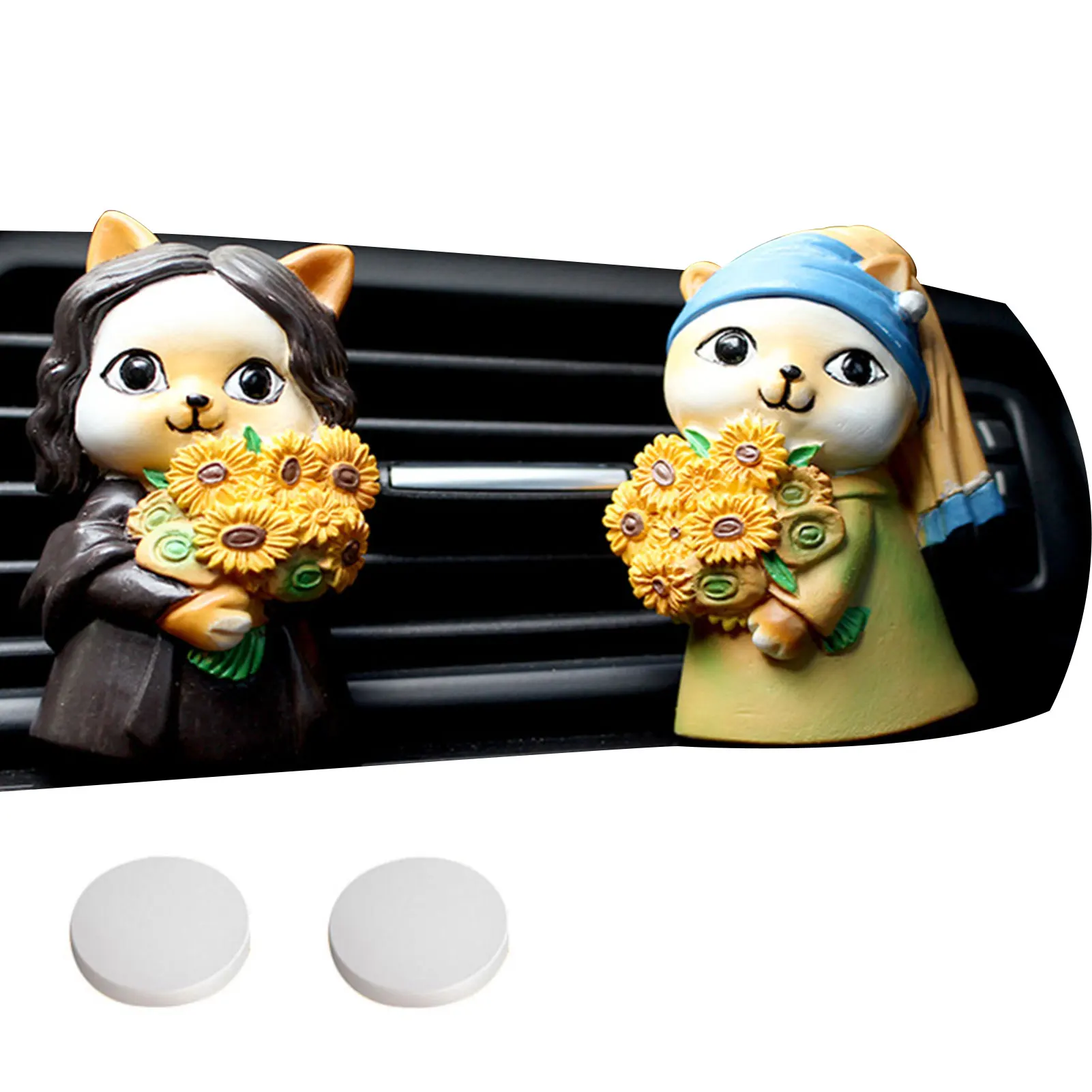 

Освежитель воздуха для автомобиля в виде милой кошки