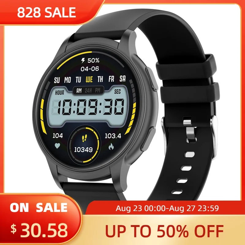 

2023 Smartwatches Large Screen 1.52 Inch 360*360 Zinc Alloy Ultra-narrow Border Unique Design Dynamic Heart Rate Monitor Fitness