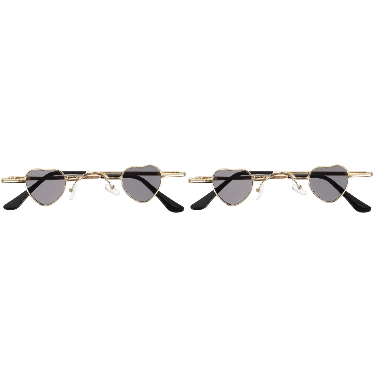

2 pcs Unique Sunglasses Holiday Parties Photography Props Glasses Decoration