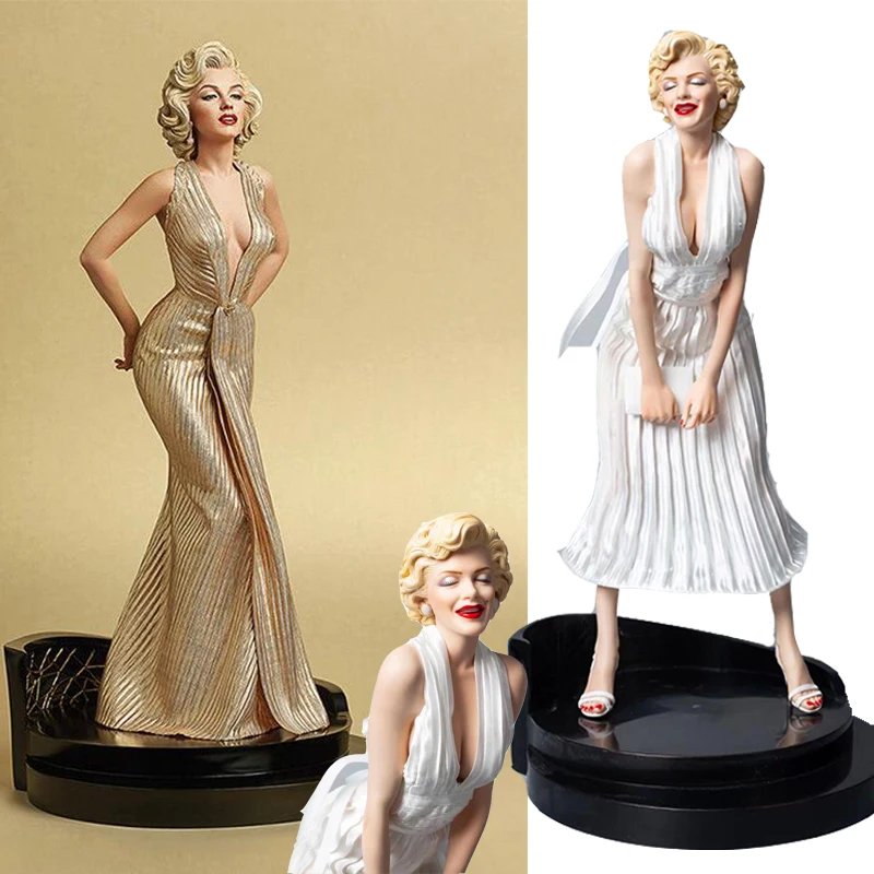 

Marilyn Monroe Action Figure New 1/4 One Of The Greatest Actresses Character Statue Model Sexy Toys Decoration Doll 40cm