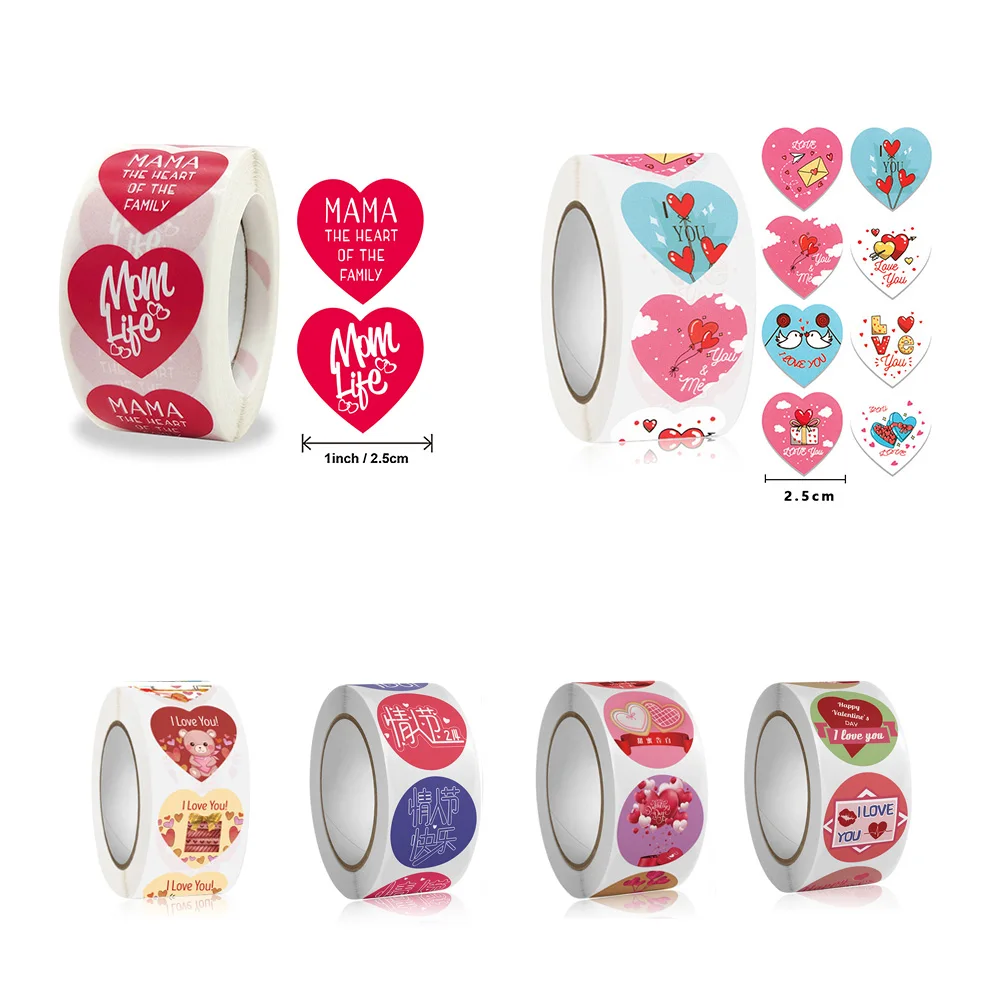 

100-500 шт., детские наклейки в виде животных