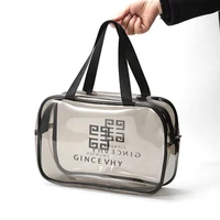 transparent cosmetic bag pvc wash bag travel suit storage bag waterproof portable wash storage bag cosmetic bag