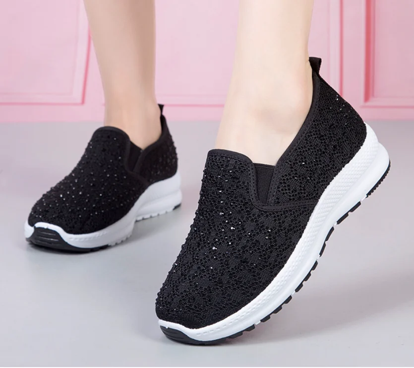 New women's sports shoes Spring and autumn casual flat shoes Heel refrigerator Women's non-slip flat shoes Women's shoes 2023