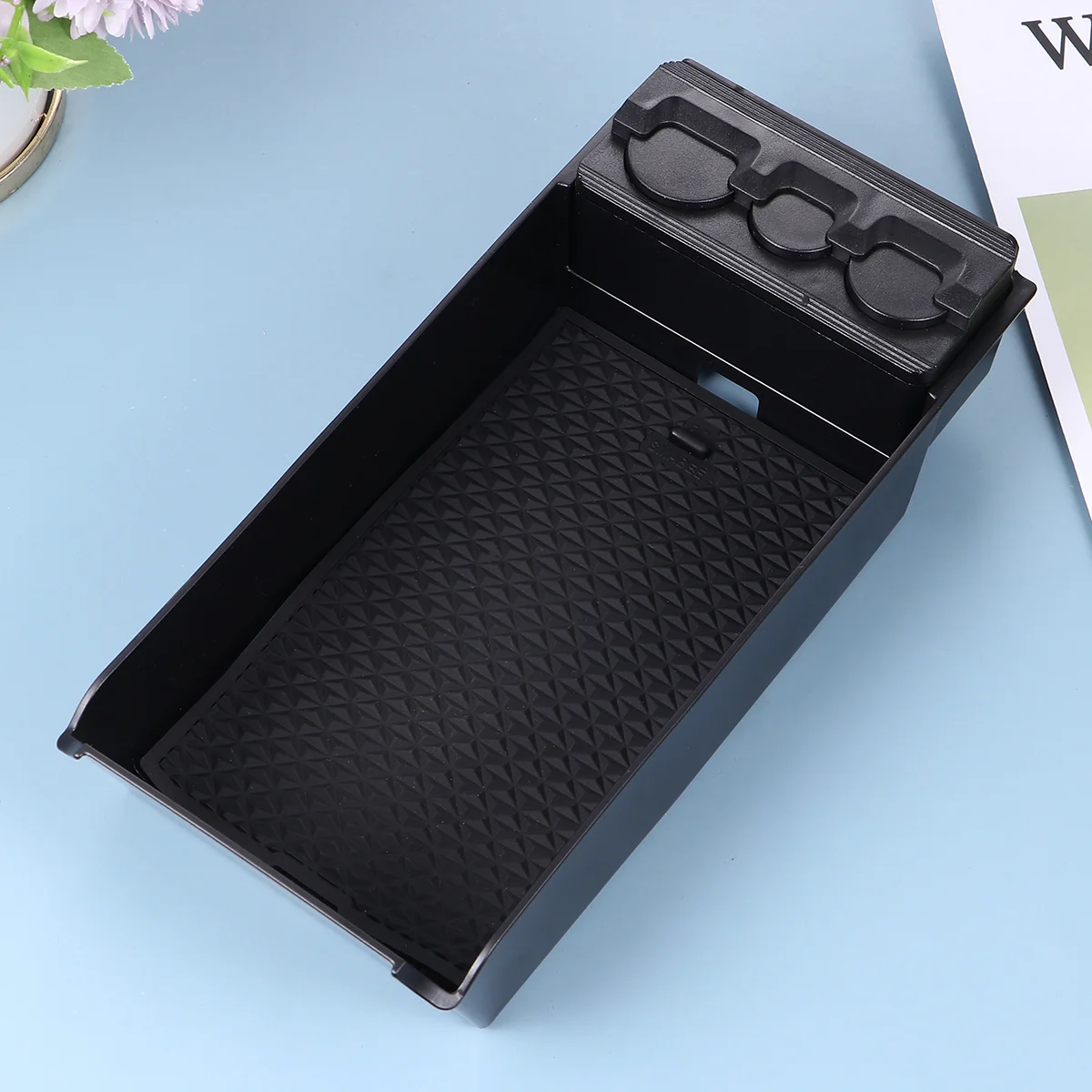 

1Pc Holder Car Console Organizer Space Storage Box Holder Car Keys Box Car Sunglasses Holder Car Storage Box