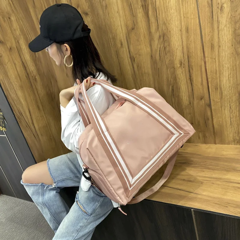 

Женская дорожная сумка, дамская сумочка, большая спортивная сумка, багажная сумка через плечо, модная крутая сумка для йоги/тренировок/фитнеса/тренировок