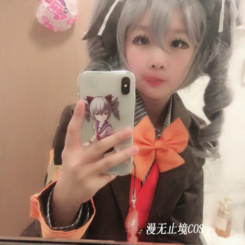 Фото Костюм для косплея Honkai Impact 3 Броня зайч, костюм, шорты с париком, униформа на Хэллоуин, косплей костюм для женщин и девушек, полный комплект №5