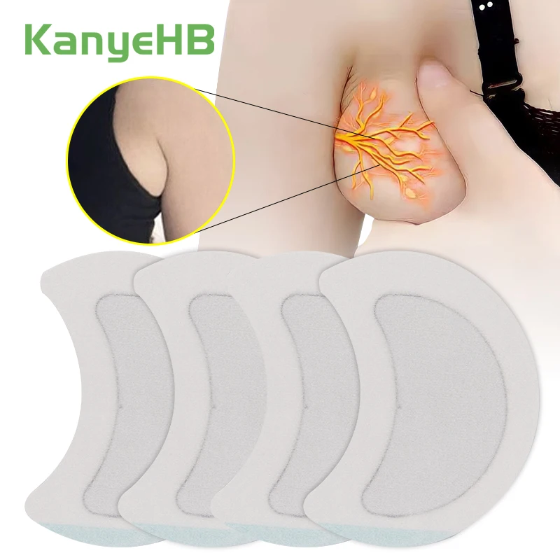

4pcs/2bags Lymphatic Detox Plaster Neck Anti-Swelling Patch Lymph Cream Medical Plaster Axillary lymph Platser Health Care A516