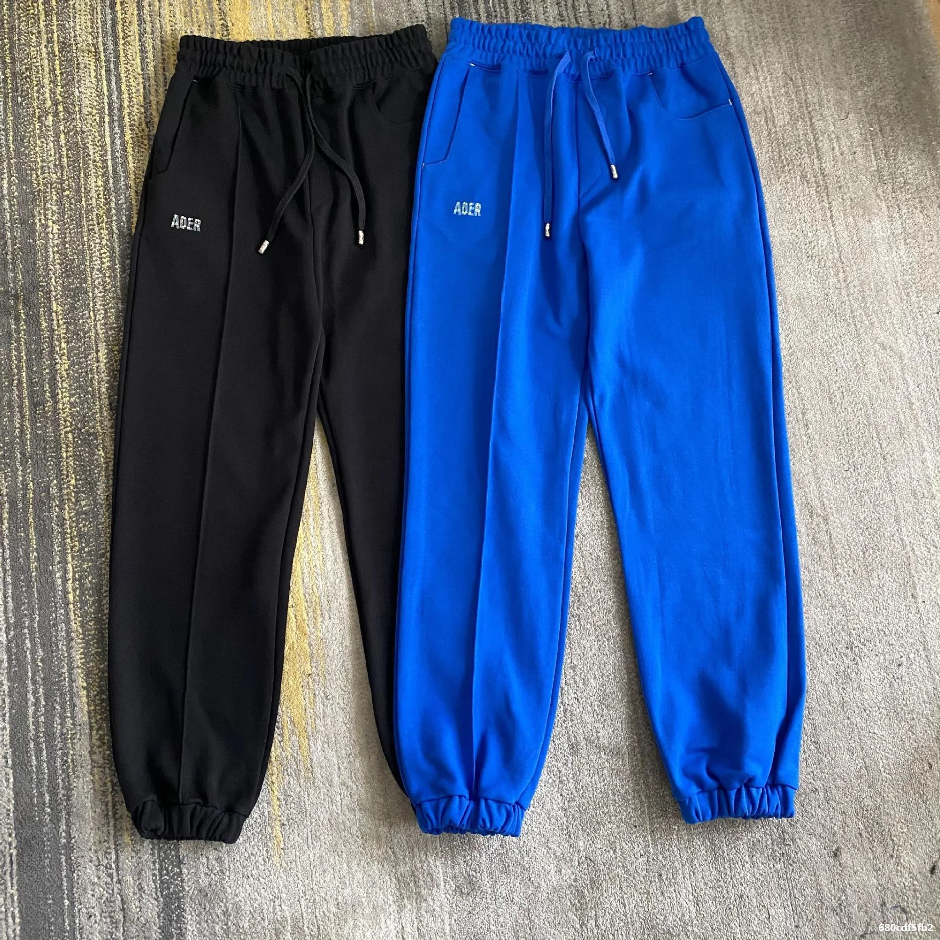 

Elastic Waist 1:1 High Quality Sweatpants Ader Error Tracksuit Trousers Inside Tag Pant 2021fw Men Women ADER ERROR Jogger Pants