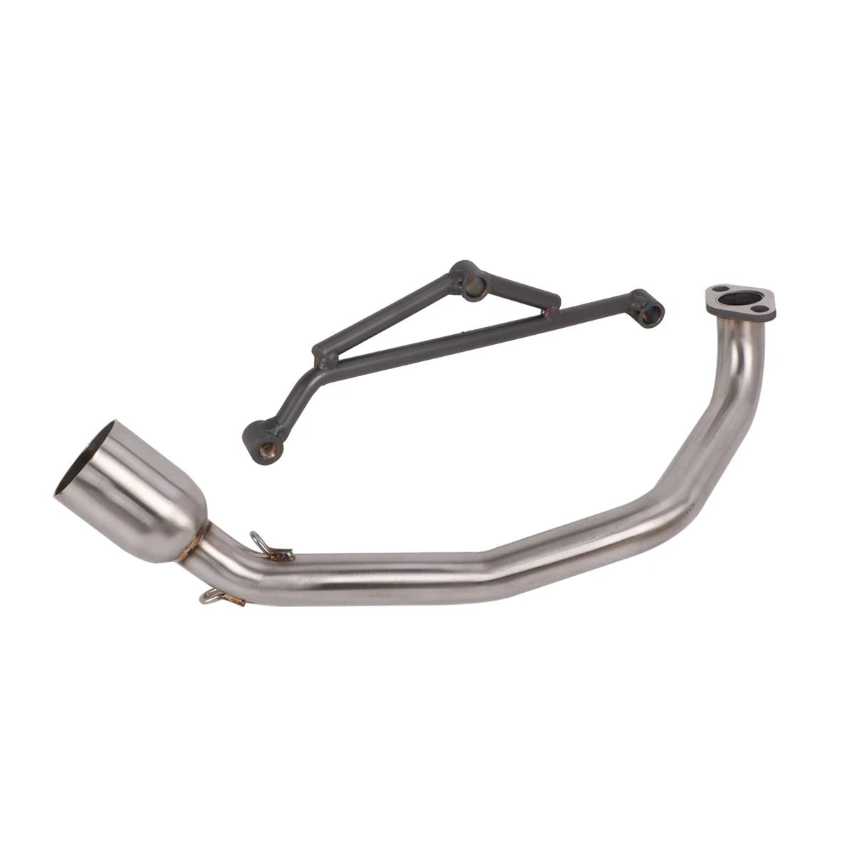 

Motorcycle Exhaust Muffler Front Link Header Pipe Tube Escape Muffler Pipe for Yamaha GY6 125cc 150cc Scooter