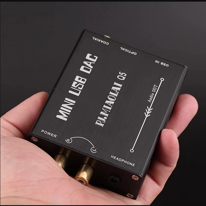 Аудио декодер Q5 HIFI PCM2704 OTG внешняя звуковая карта USB для компьютера аудиовыход