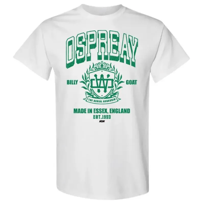 Фото Официальная футболка Will Ospreay Made in Essex AEW №1