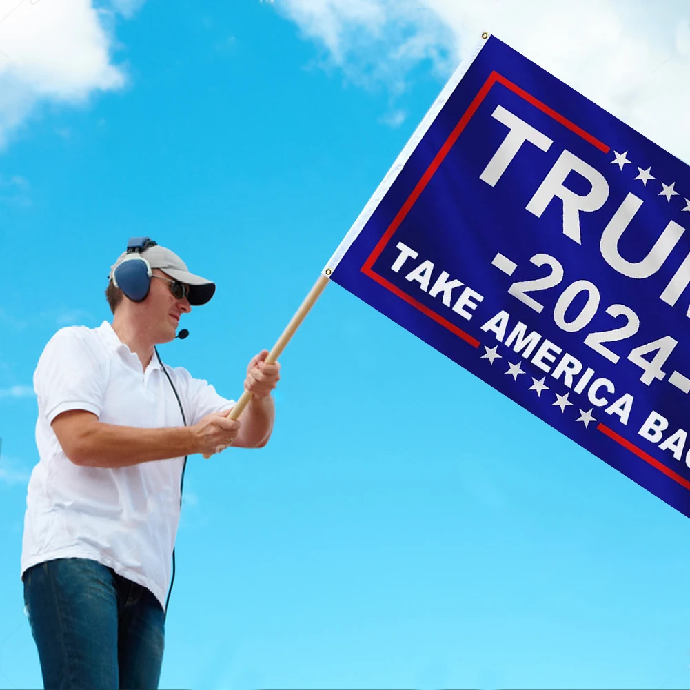 90x150 См Трамп 2024 Баннер Сохранение Америки Открытый Устойчивый Флаг С Дизайном