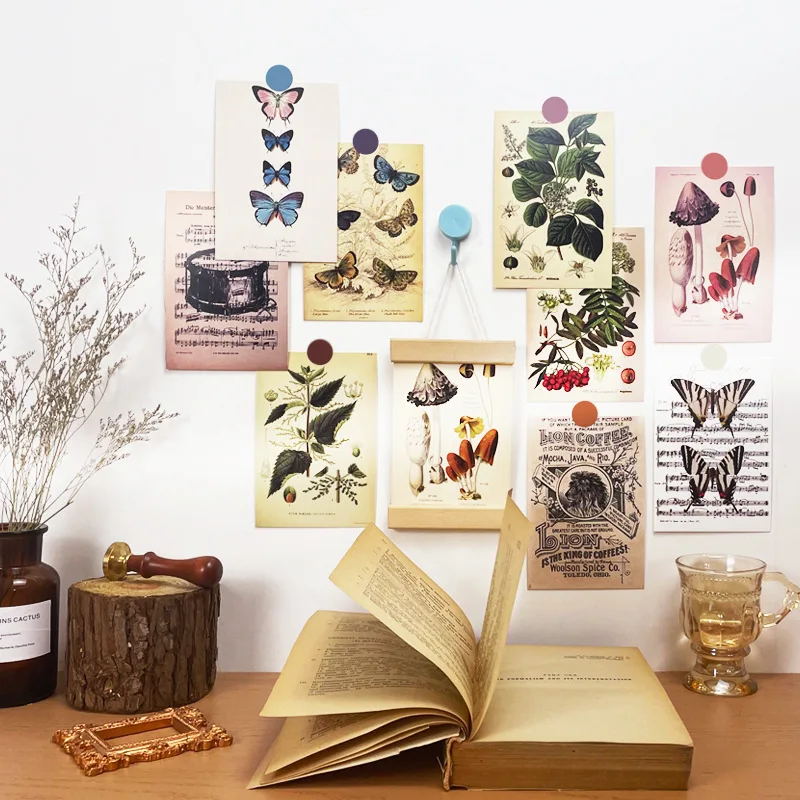 30 шт./компл. Ins скандинавский ретро настенный декор наклейки для фотокарточек