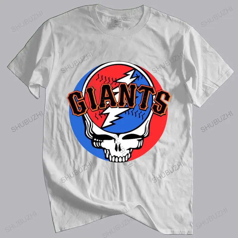 

Hot sale men brand t shirt summer cotton tshirt New Grateful Dead SF Giants Men's T-shirt drop shipping