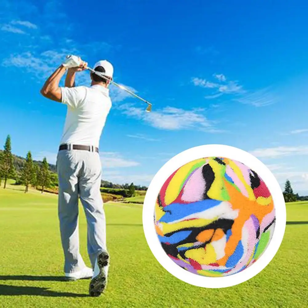 

5Pcs Practical Flexible Wear-resistant Extra-Soft EVA Golf Balls Golf Accessories Golf Practice Balls EVA Golf Balls