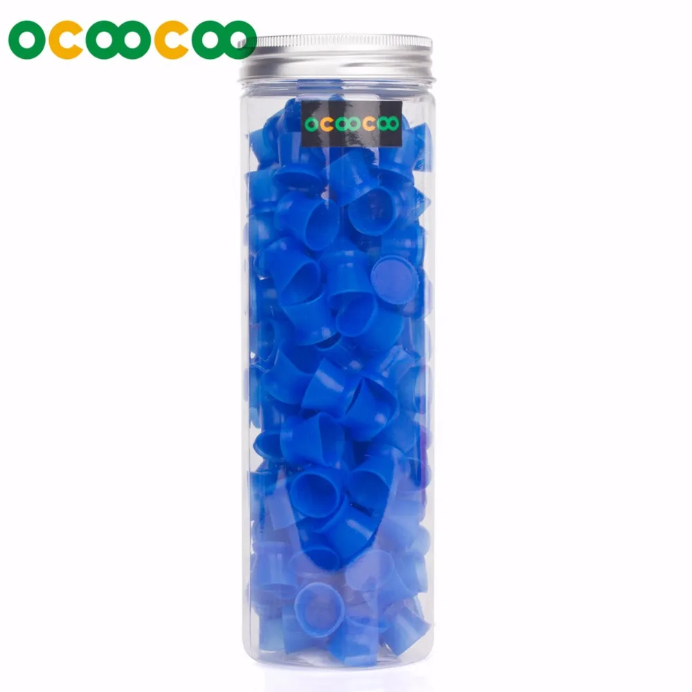 

OCOOCOO B017 Queen silica gel tattoo dedicated pigment Cup - Blue
