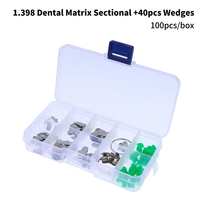 

Стоматологическая матрица, секционные Контурные металлические матрицы, полосы, стоматологические Матричные кольца, сменные зубы, уход за полостью рта