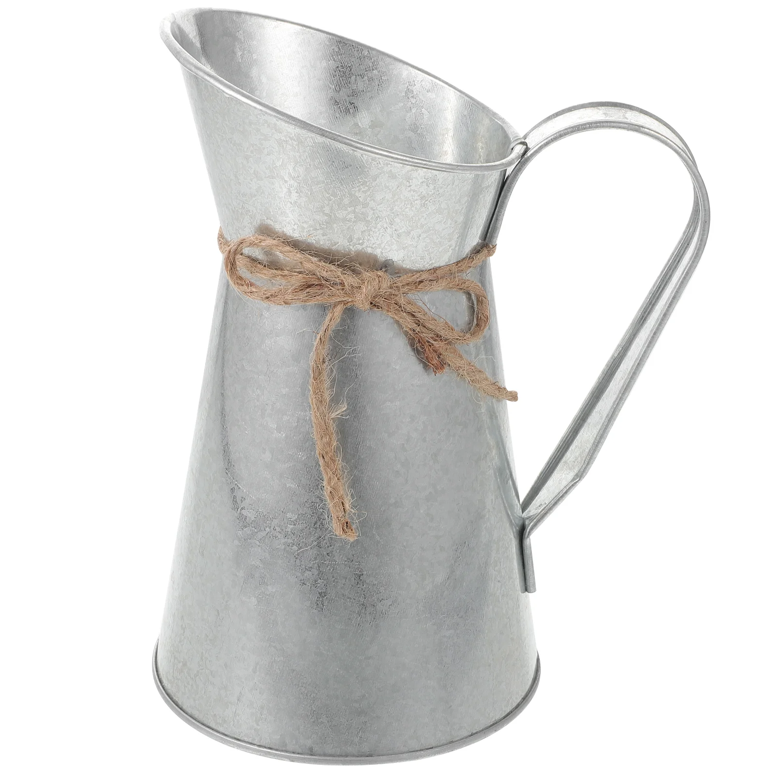 

Tin Flower Bucket Iron Decoration Photo Prop Decorative Vintage Home Table Flowers