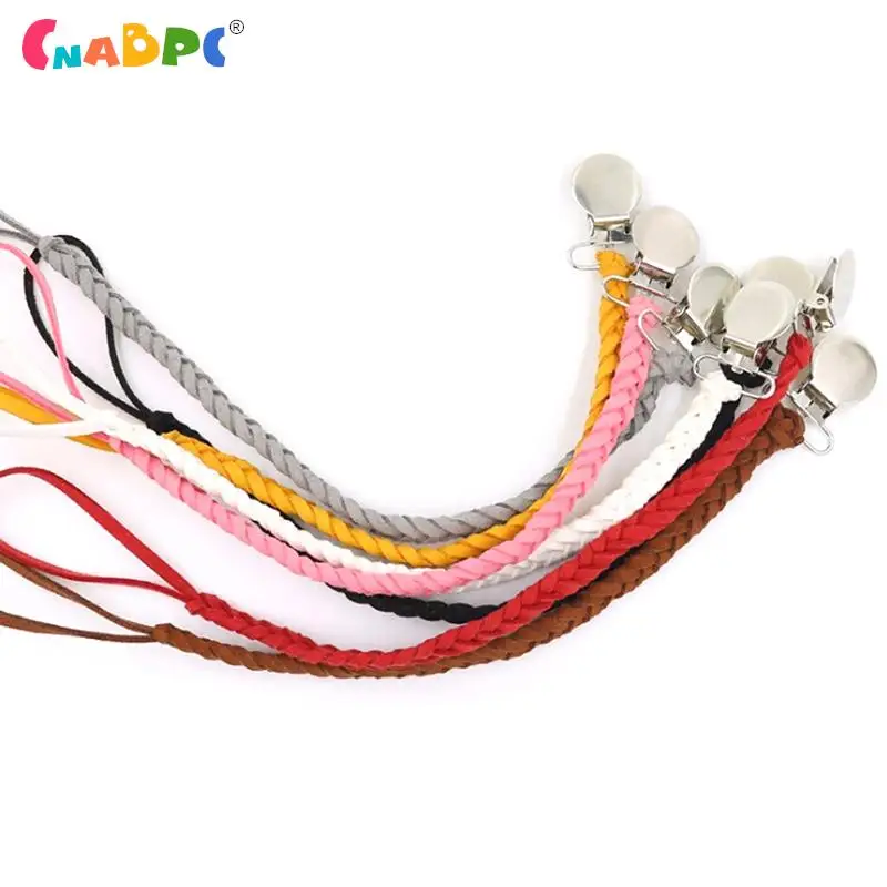

Pacifier Clips Chain Dummy Clip Pacifier Holder Nipple Soother Chain For Infant Baby Feeding 1Pc New baby pacifier clip chain