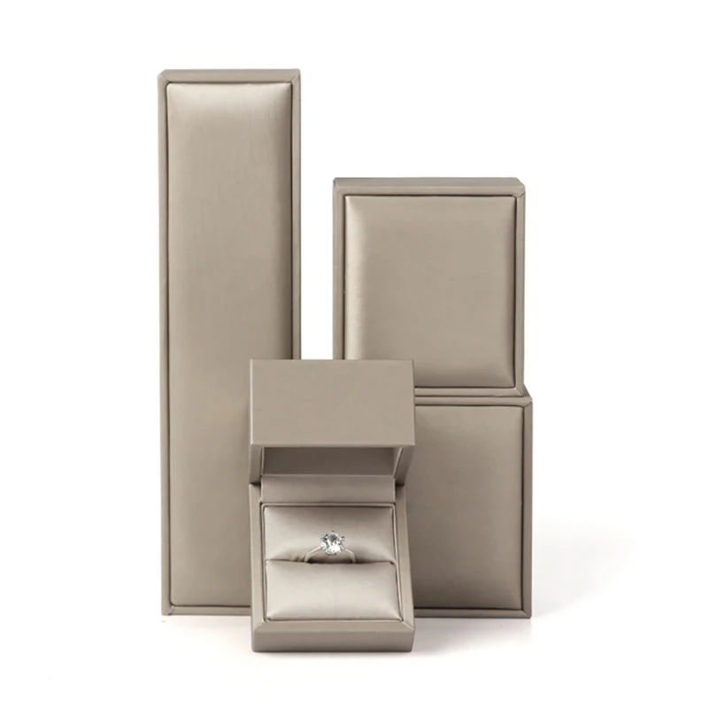 

Hot Sale 3 Layer Colorful Wholesale Lovely Wedding Engagement Ring Display Earring Storage Folding Travel Organizer Jewelry Box