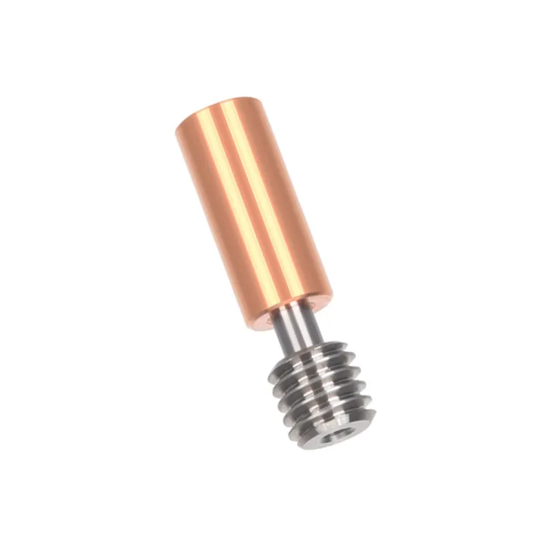 

1x 3D Printer Parts Hotend H2 Extruder Metal Heatbreak Titanium Alloy Stainless Steel Throat For B1 Ender 3 V2.0 Upgrade Hotend