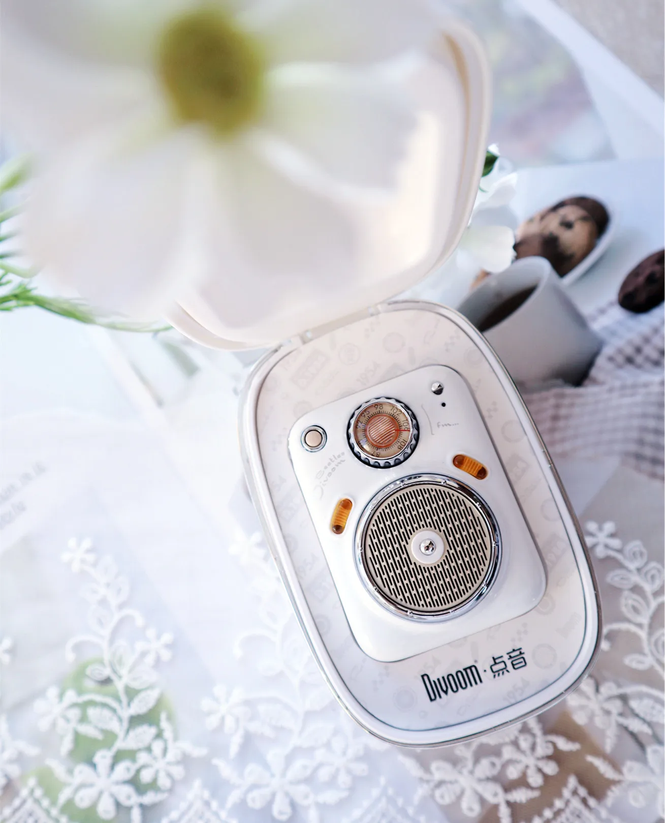 Миниатюрная Bluetooth-Колонка Divoom Beetles FM-радио уличный портативный умный