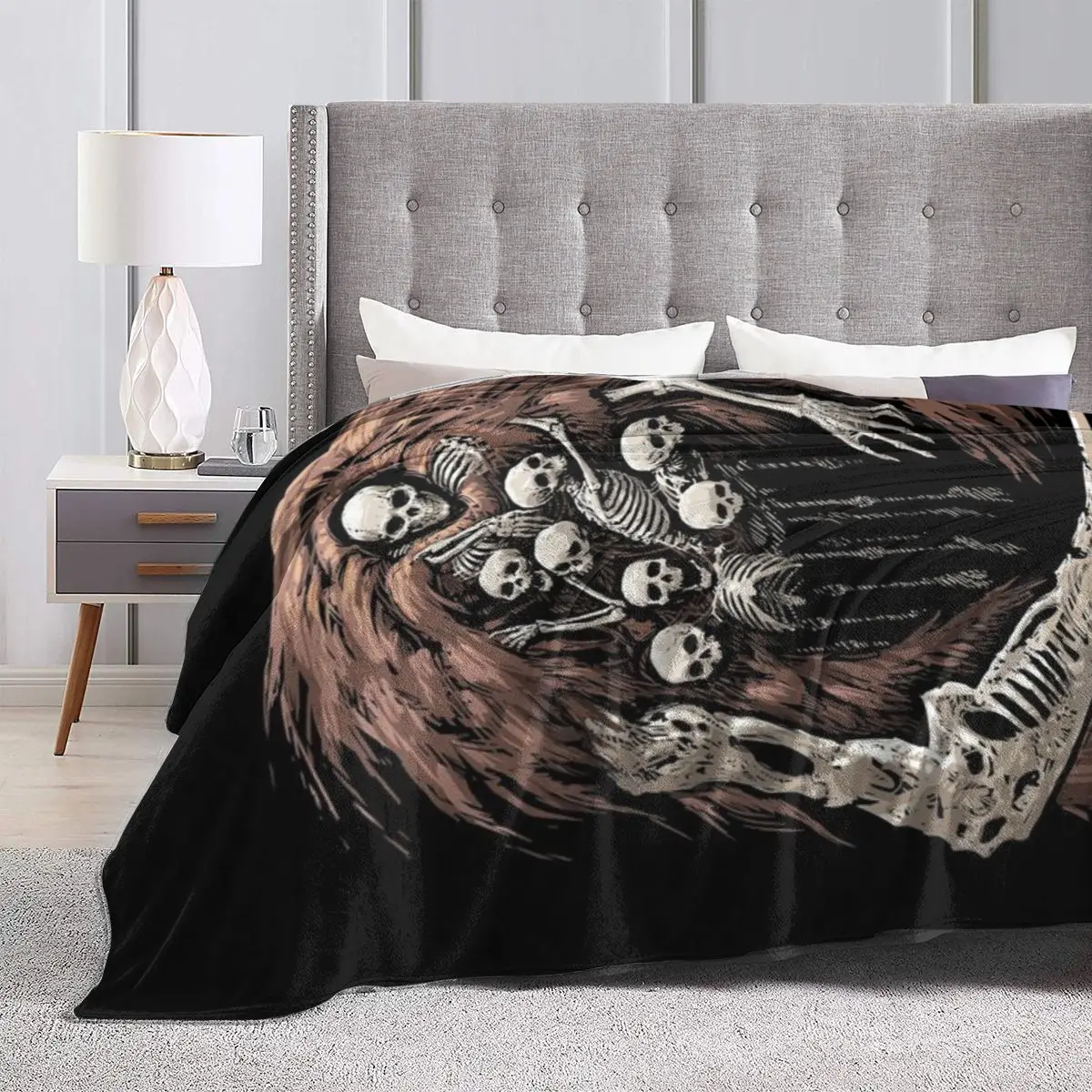 Ультрамягкое одеяло из микрофлиса The Gravelord V 2.