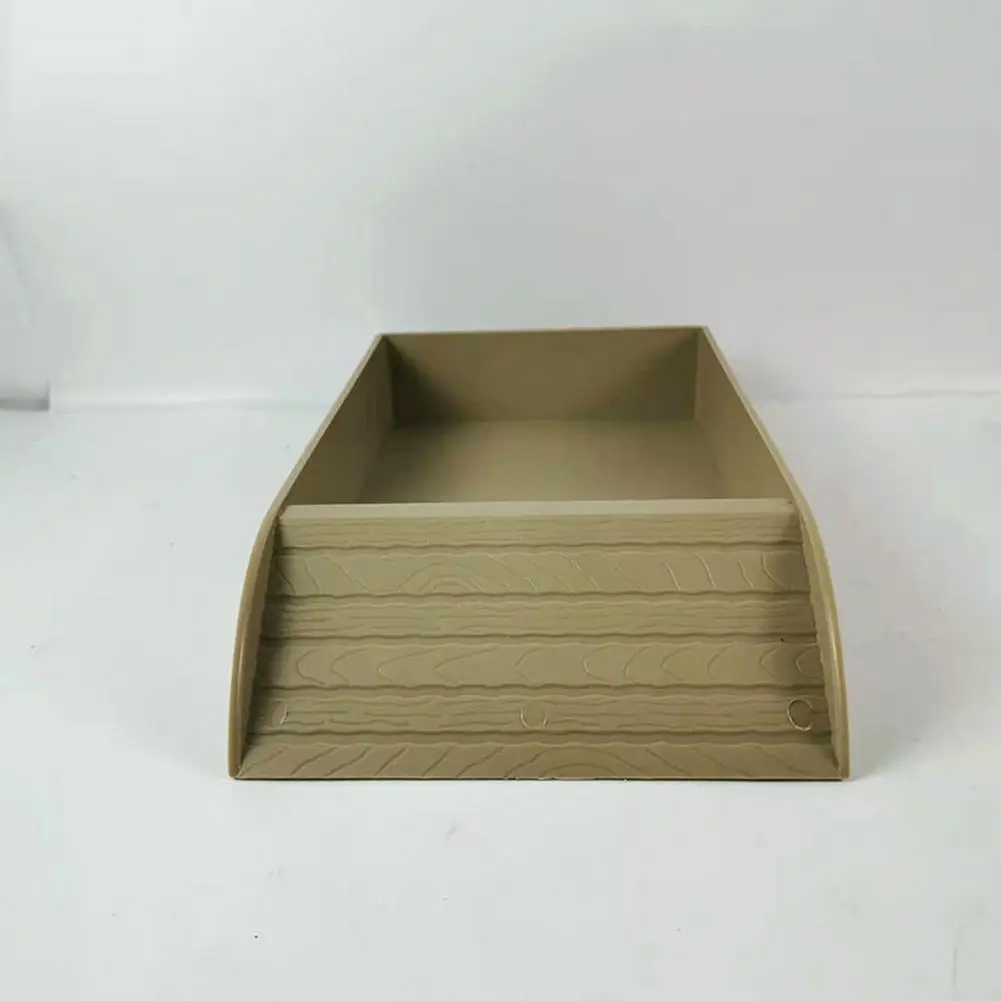 

Practical Reptile Feeder Simple Style Convenient Multi-purpose Reptile Soaking Tub Turtle Habitat Reptile Feeding Box Feed