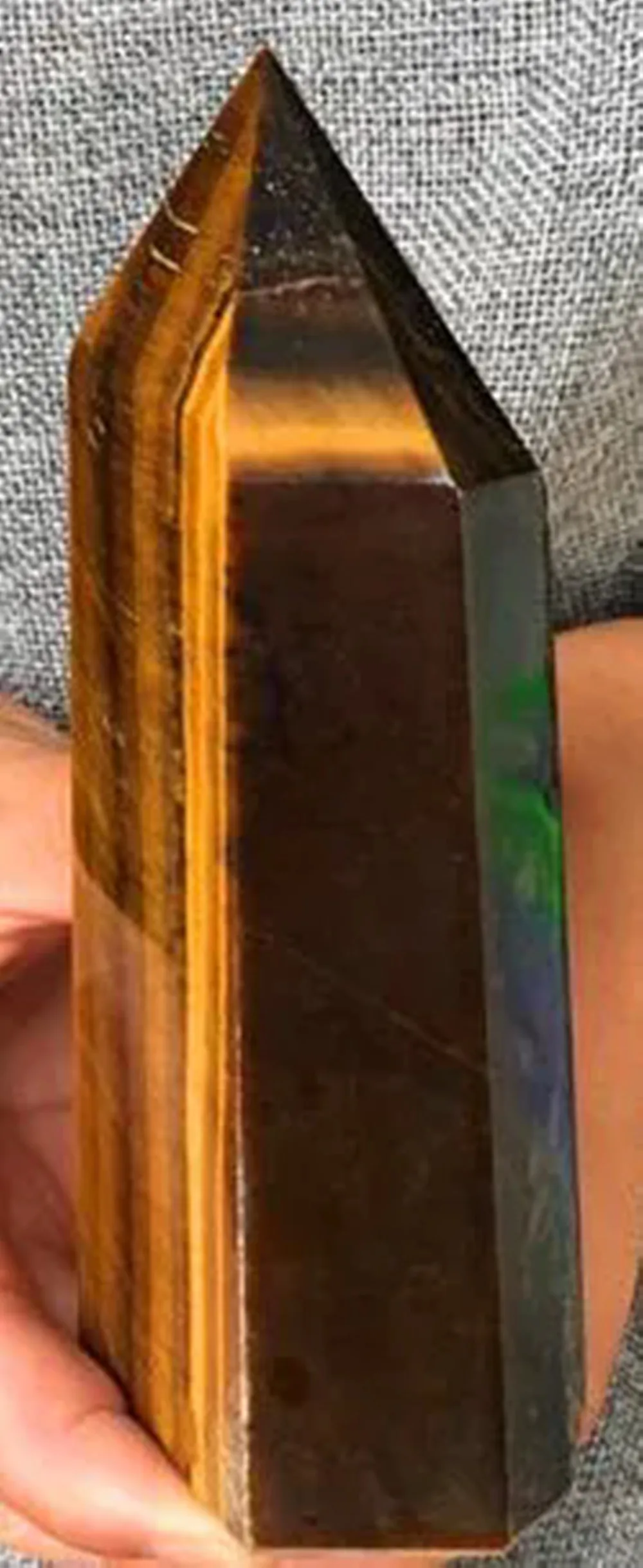 800-900 г тигровый глаз яшма кварц обелиск кристаллическая палочка точечное