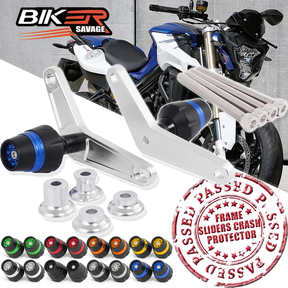 Слайдеры рамы защита от ударов для мотоциклов BMW F800R 2009-2019 F 800 R модифицированные